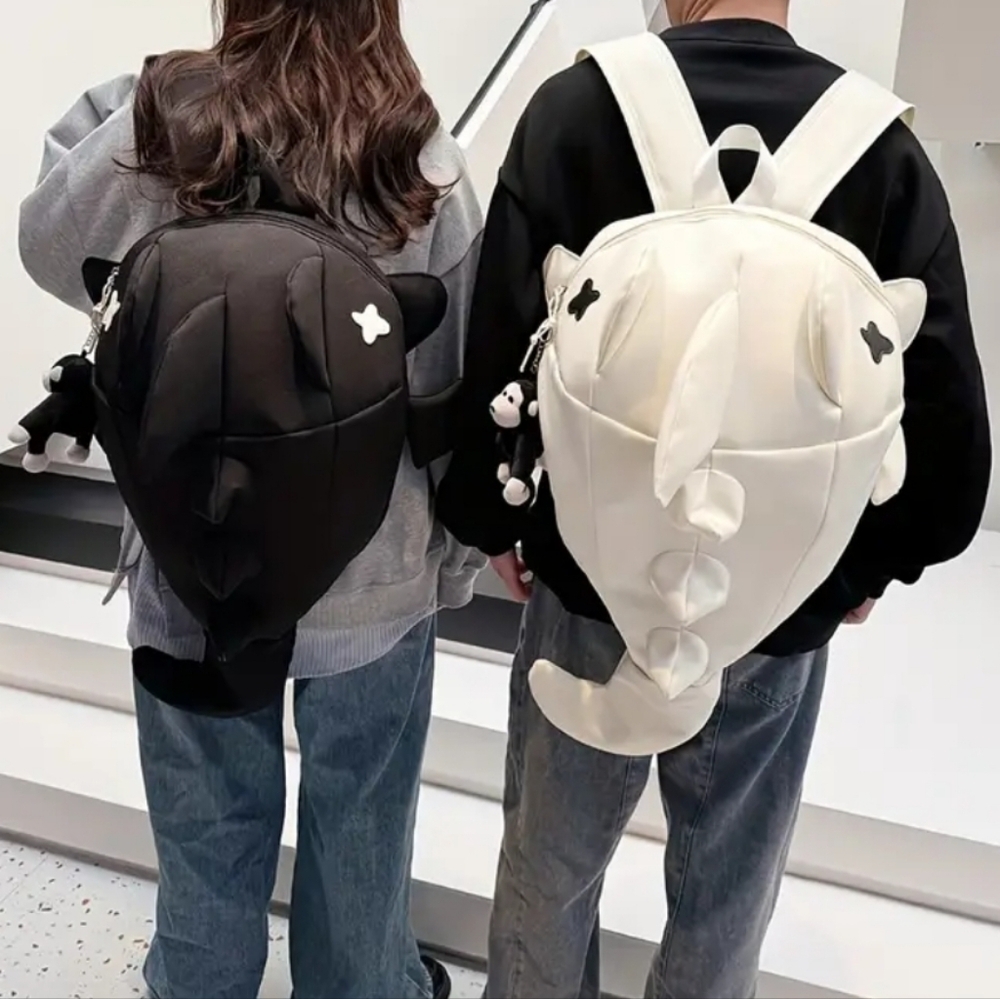 NWT TRENDY UNIQUE 3D SHARK BACKPACK - Picture 7 of 8